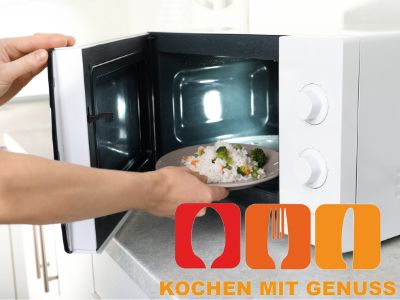 Reis aufwaermen in der Mikrowelle