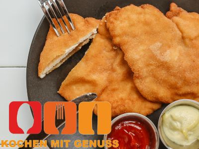 Schnitzel aufwaermen