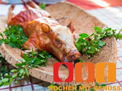 Wann ist ein Spanferkel fertig