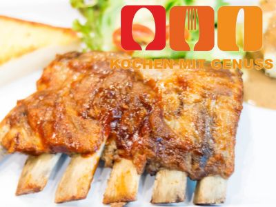 fertig marinierte Spareribs grillen