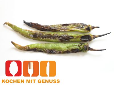 Bratpaprika normale gruene Paprikas