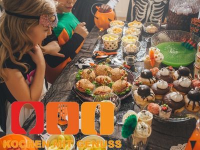 Essen zu Halloween fuer Kinder