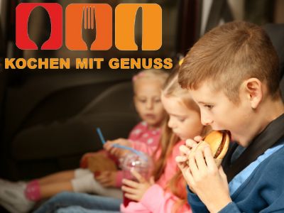 Kinder-Snacks fuer lange Autofahrten