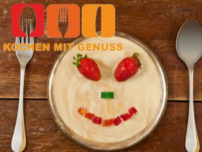 Lustige Desserts fuer Kinder