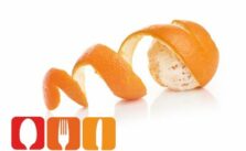Orangenschalen verwerten