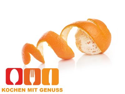 Orangenschalen verwerten