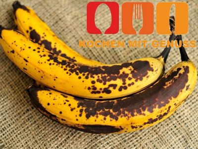 ueberreife braune Bananen verwerten
