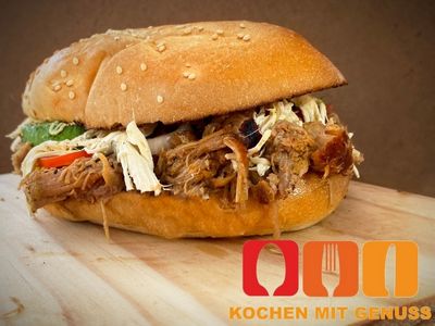 Burger aufwaermen im Backofen