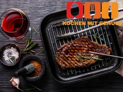 Grillfleisch aufwaermen zum Essen