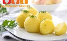 Kartoffelkloesse aufwaermen