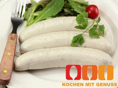 Weisswurst aufwaermen mit dem Wasserkocher