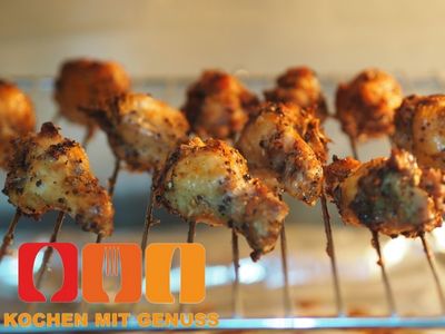 Grillhaehnchen aufwaermen im Backofen