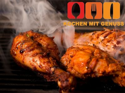 Grillhaehnchen aufwaermen