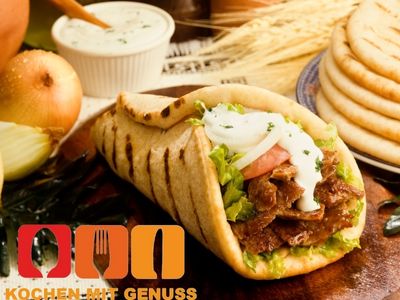 Gyros aufwaermen Sous vide