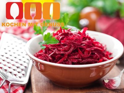 Rote Beete roh essen