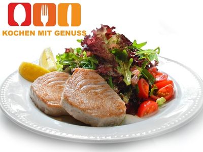 Der Geschmack von gegrilltem Thunfisch