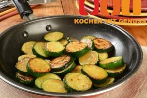 Zucchini aufwärmen