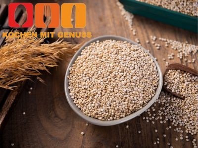 Quinoa roh essen
