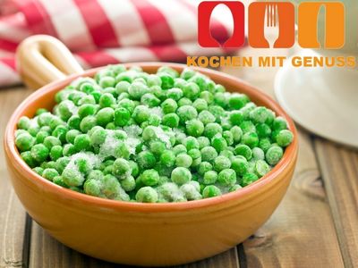 Tiefkuehlerbsen roh essen