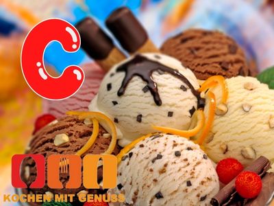 Eissorten mit C