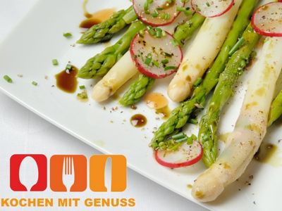 Klassische Spargelsalat Zutaten