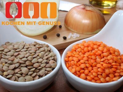 Linsen roh essen