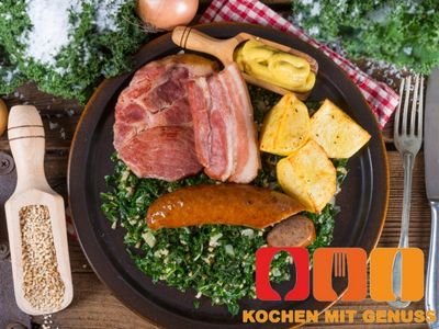 Ist Omas Gruenkohl Rezept zubereiten einfach oder schwierig