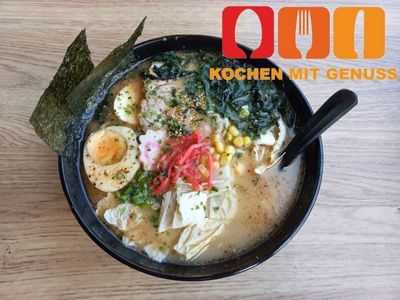 Klassische Zutaten fuer Ramen Rezepte