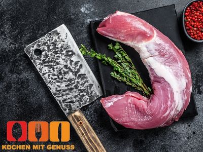 Wie schneidet man Schweinegeschnetzeltes