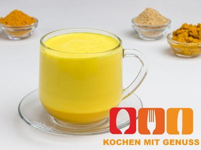 Wie trinkt man goldene Milch