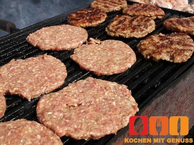 Wie viel Fleisch fuer einen Burger rechnen