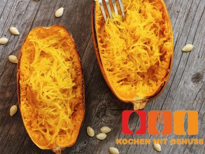 Wie schmeckt Spaghettikürbis?